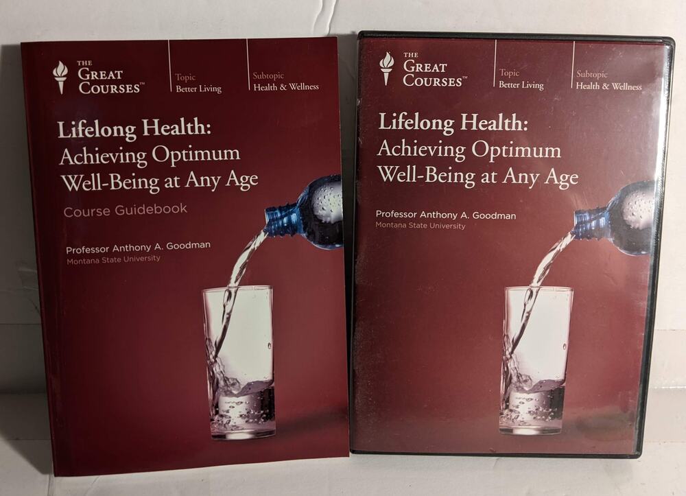 Great Courses - Lifelong Health: Achieving Optimum Well-Being at Any Age 6 DVDs